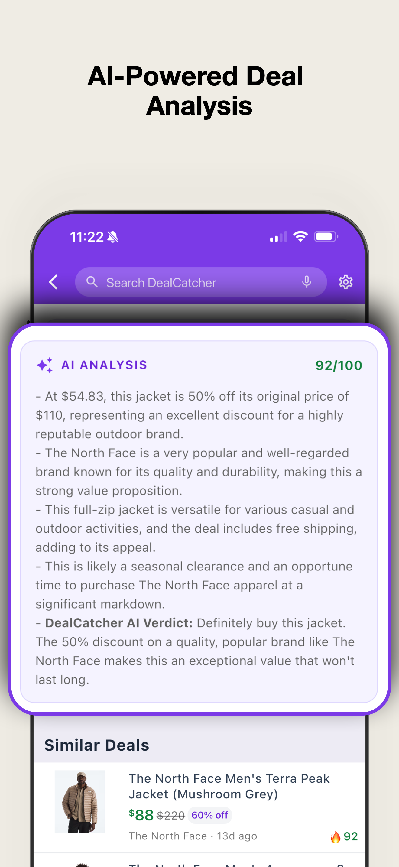 DealCatcher app screenshot 2