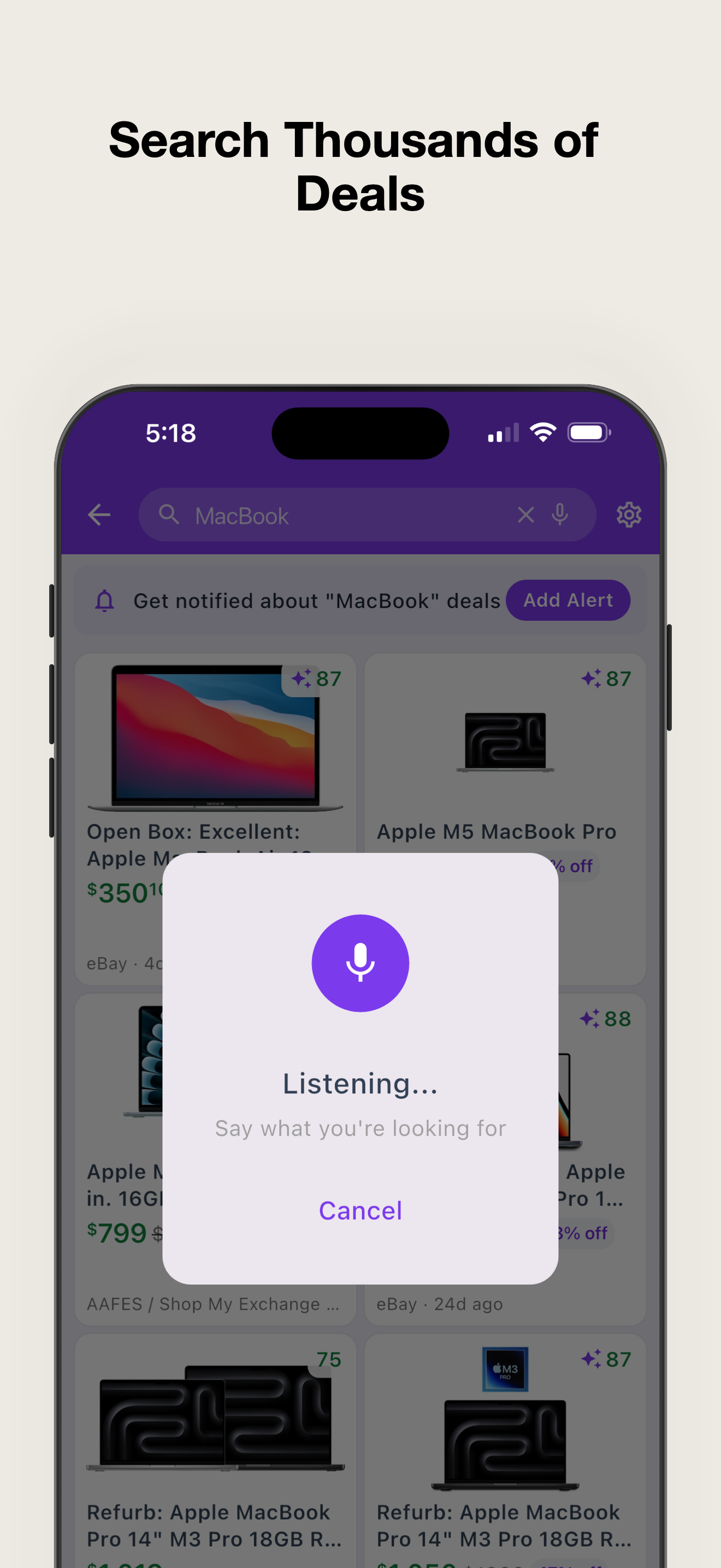 DealCatcher app screenshot 3