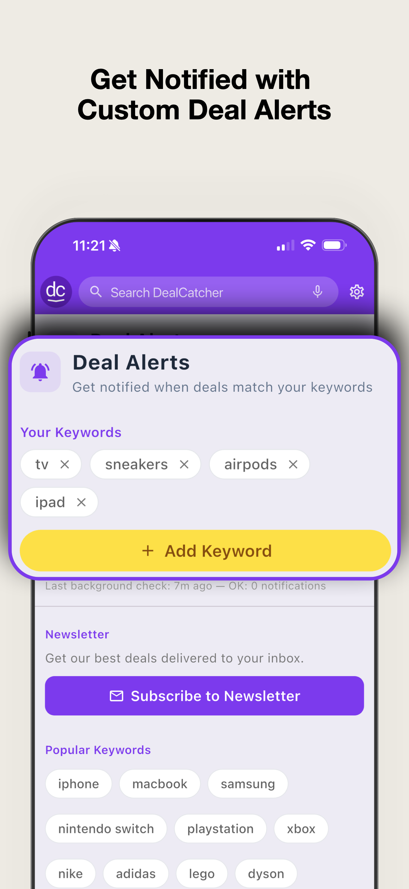 DealCatcher app screenshot 4